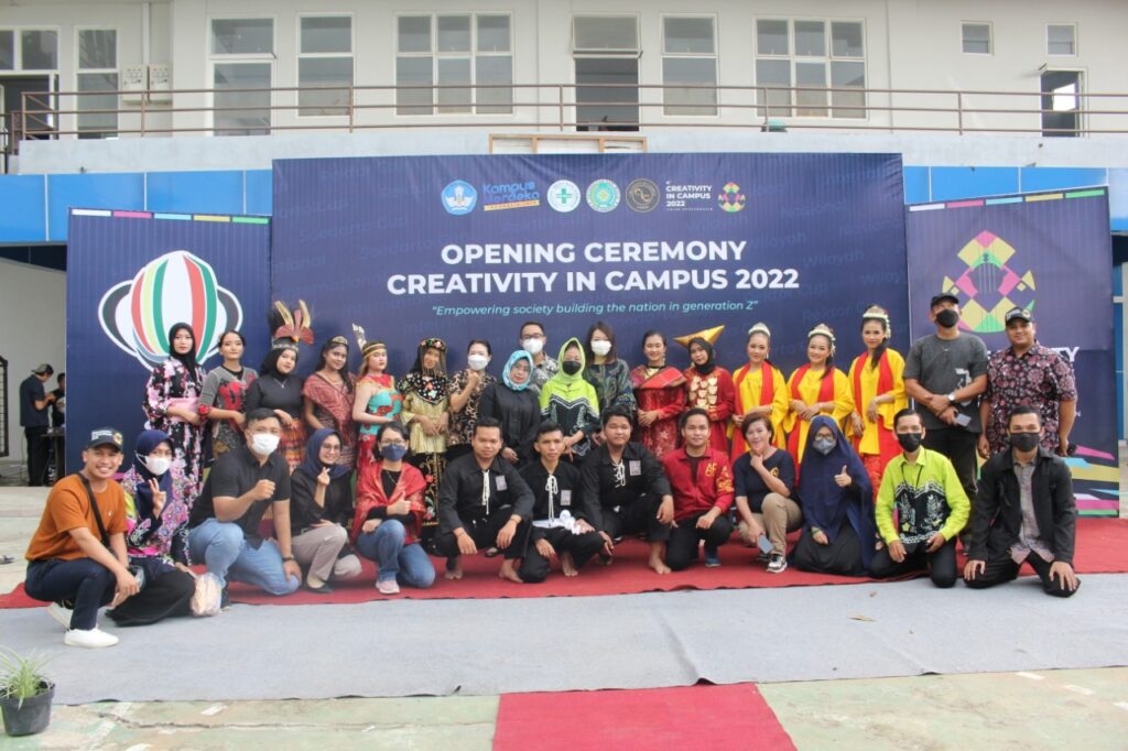 Opening Ceremony Creativity in Campus (CiC) Universitas Sari Mulia