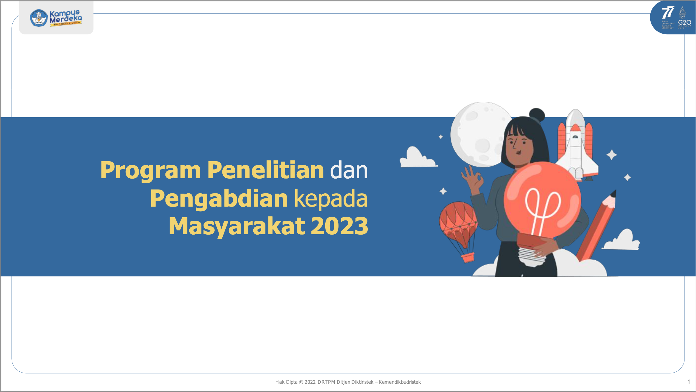 Program Penelitian Dan Pengabdian Kepada Masyarakat 2023 Kemendikbud ...