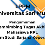 Pengumuman Pembimbing Tugas Akhir Mahasiswa RPL Program Studi Sarjana Keperawatan RPL Keperawatan